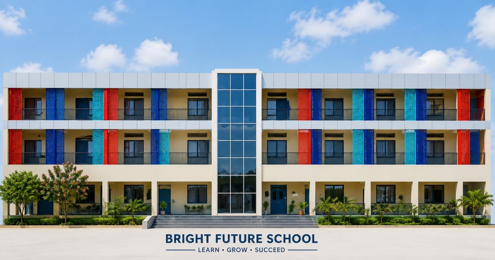 Photo of the school building